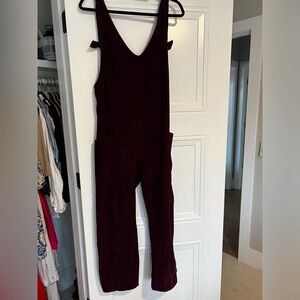 Free People corduroy jumpsuit